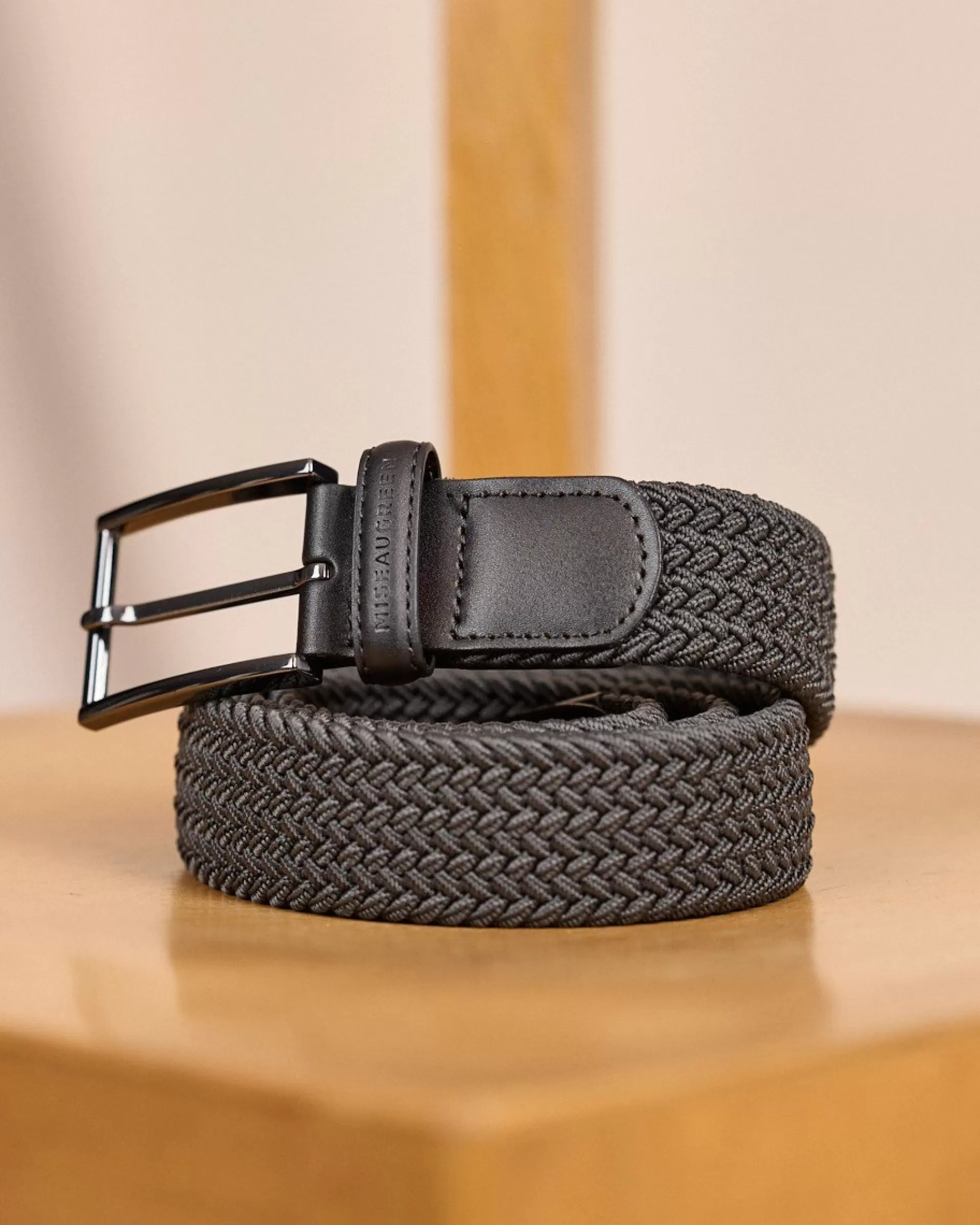 Shop Ceinture Stan gris clair Homme Ceinture & Bretelles