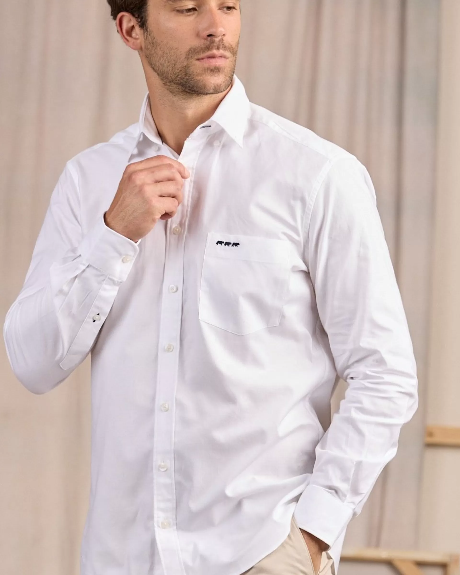 Online Chemise unie Homme Chemise