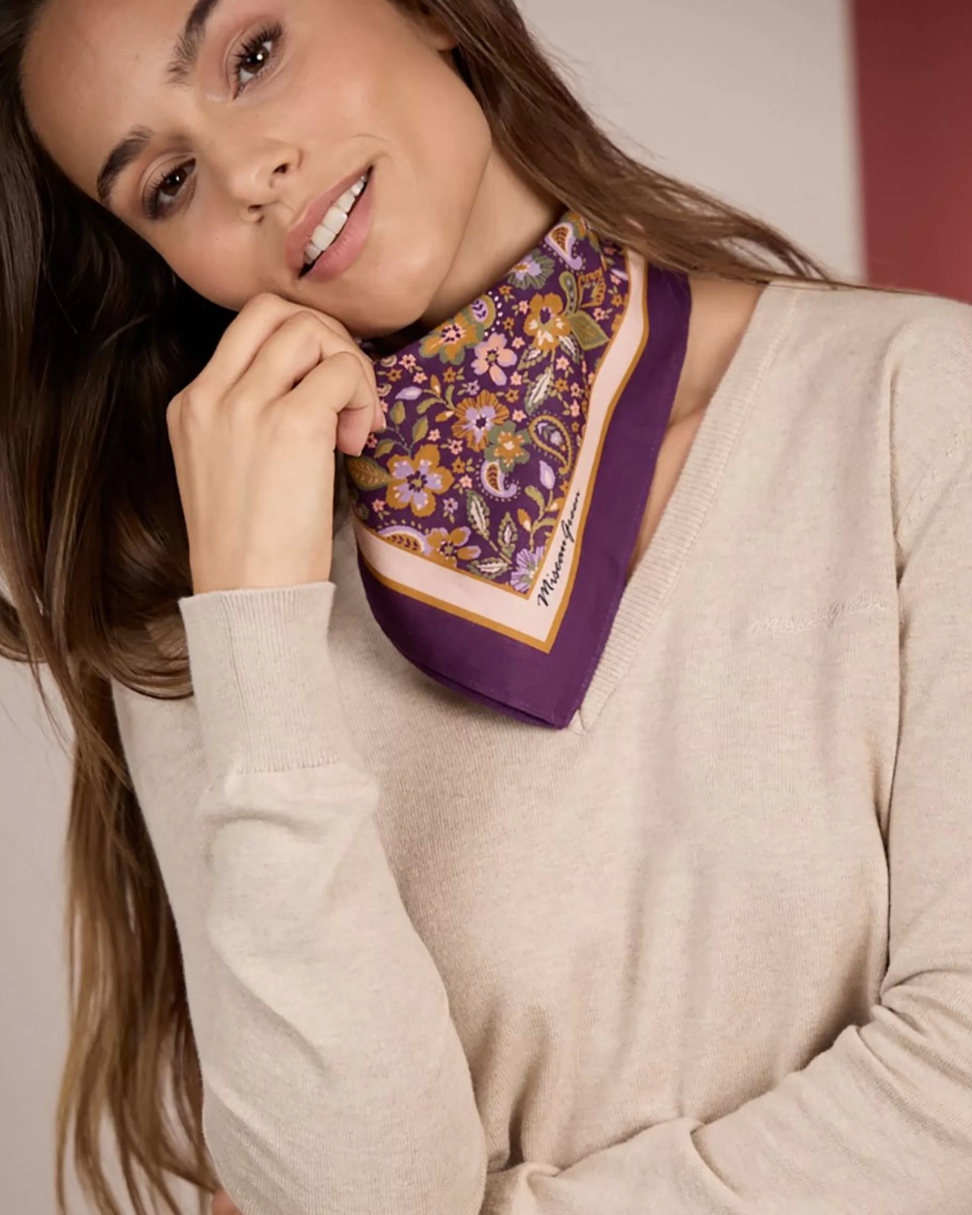 Outlet Foulard Cathie Femme Echarpe & Foulard