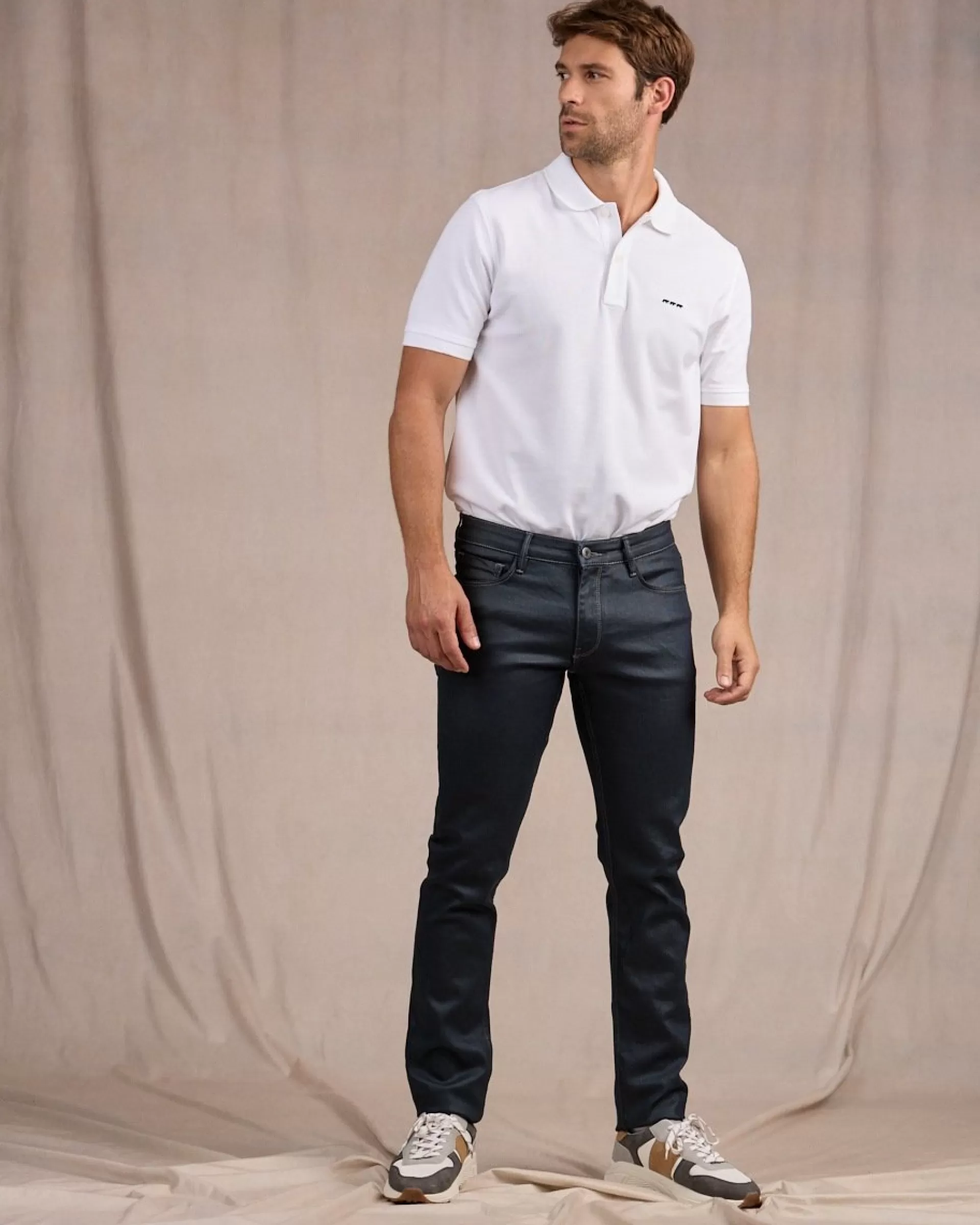 Sale Jean Aston bleu marine Homme Pantalon & Jean