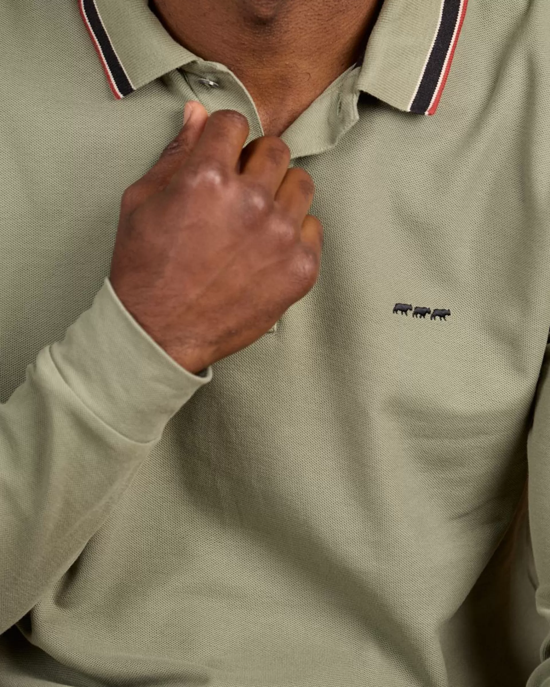 Clearance Polo détail col Homme Polo