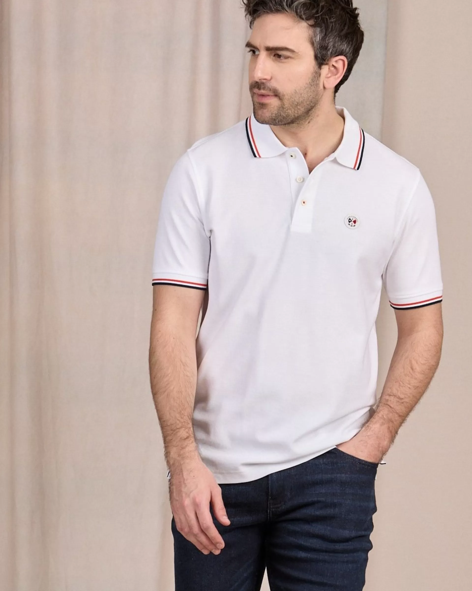 Outlet Polo logo badge Homme Polo