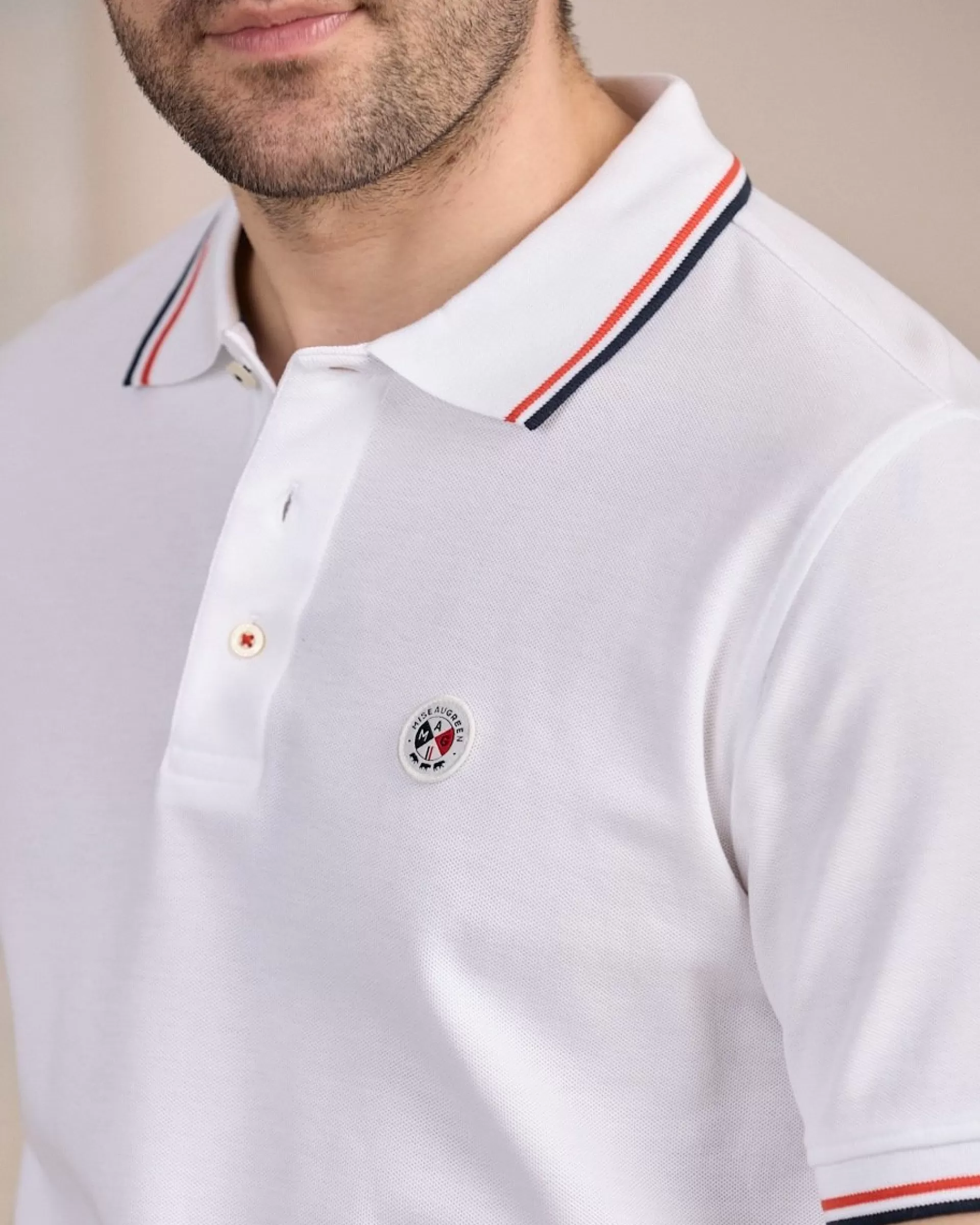 Outlet Polo logo badge Homme Polo